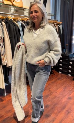 INTI Knitwear trui silver