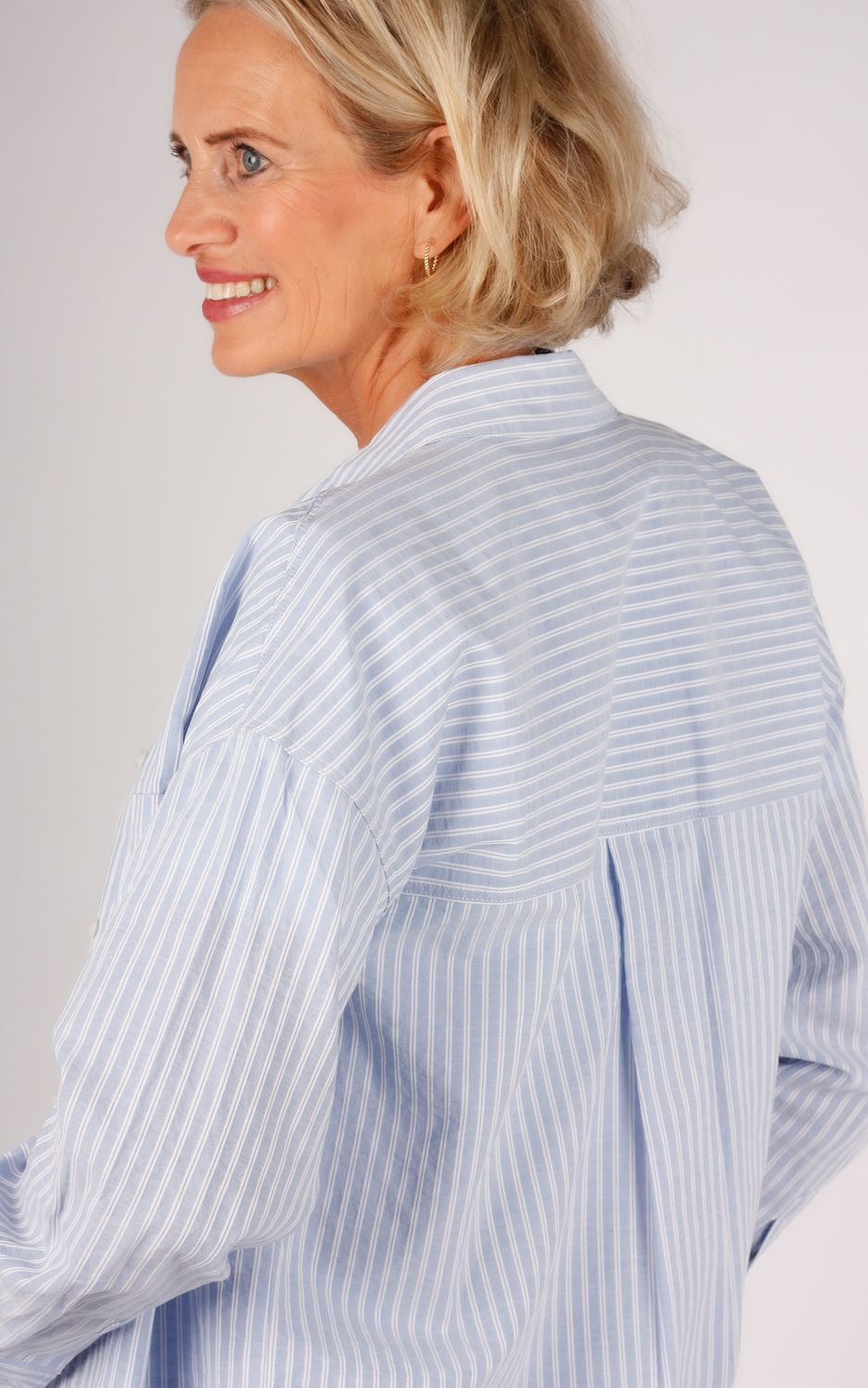 Des Petits Hauts blouse lichtblauw