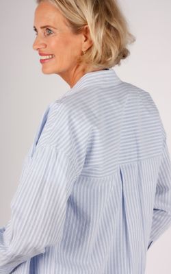 Des Petits Hauts blouse lichtblauw