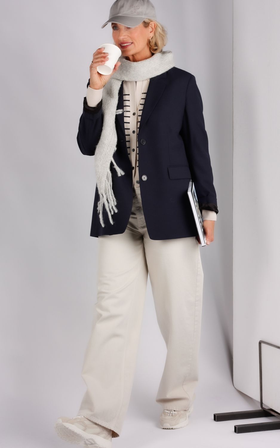 Closed blazer blauw