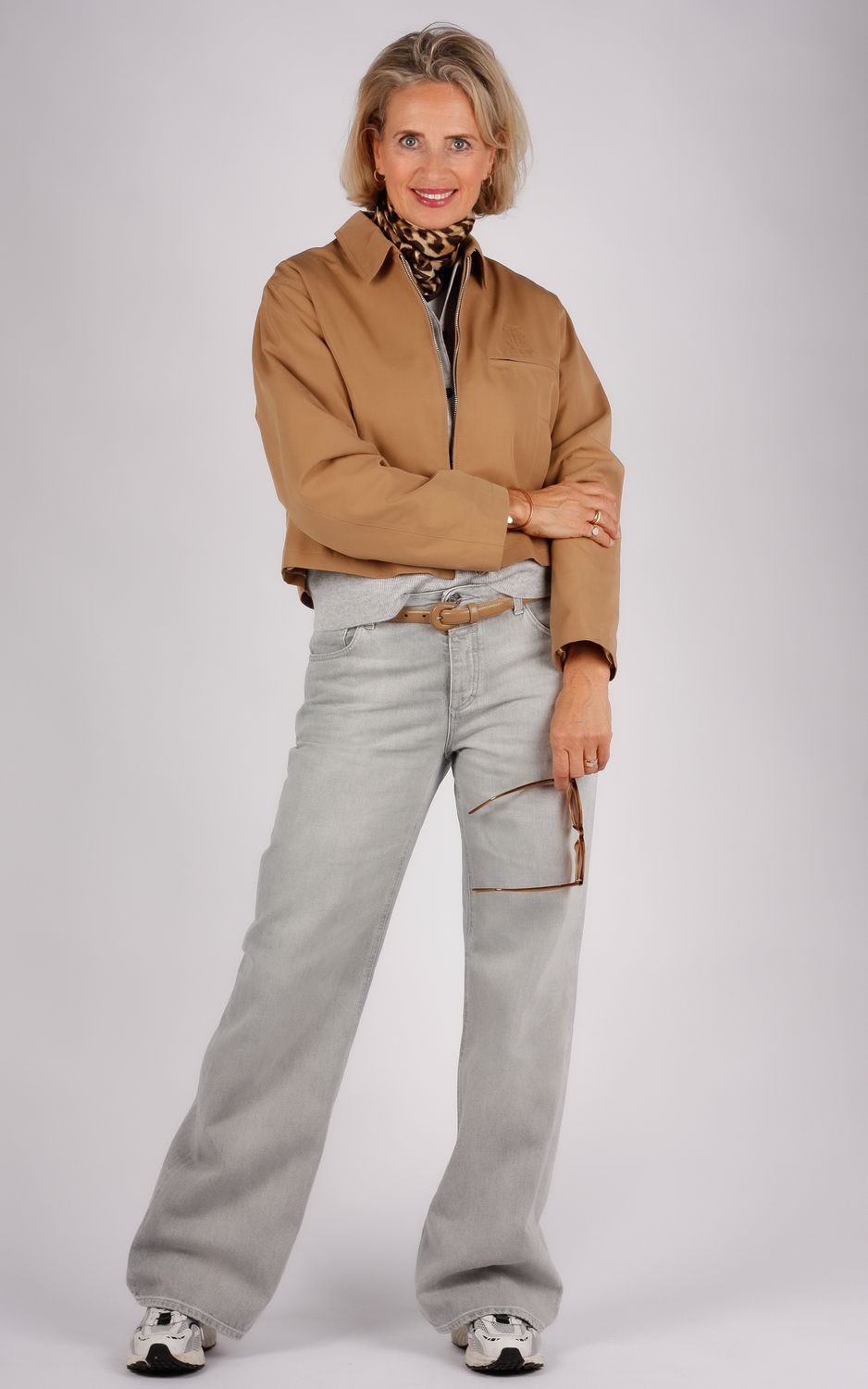 Closed jeans Gillan lichtgrijs