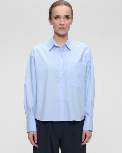 Zenggi blouse lichtblauw