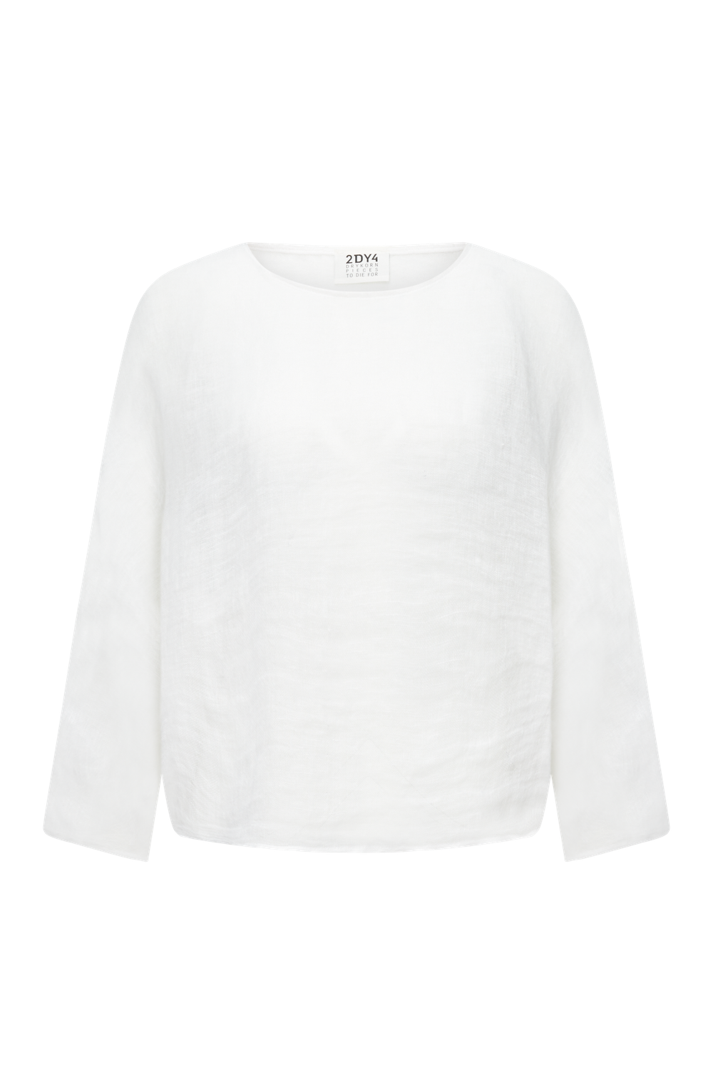Drykorn linnen blouse wit
