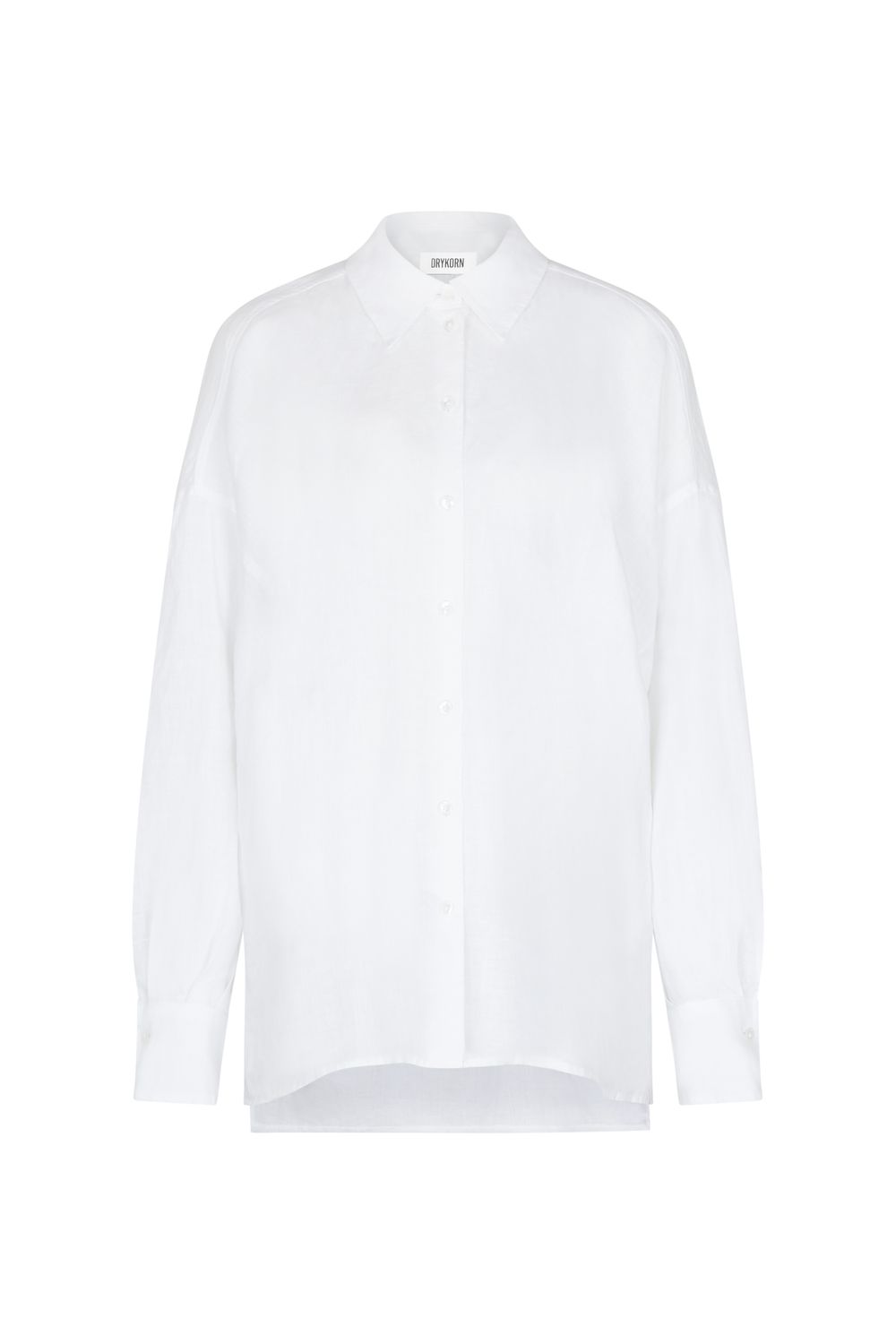 Drykorn linnen blouse wit 126082 EFFIE