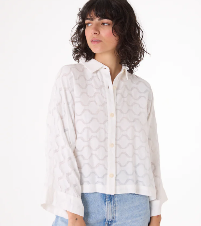 Sacrecoeur blouse offwhite Laelia