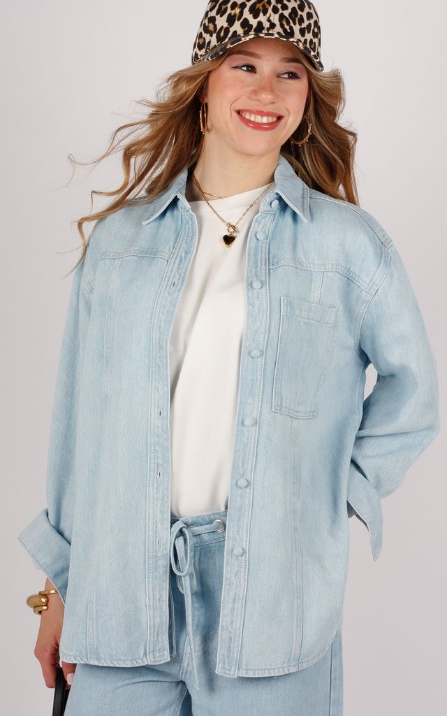 Second Female Irvin denim shirt