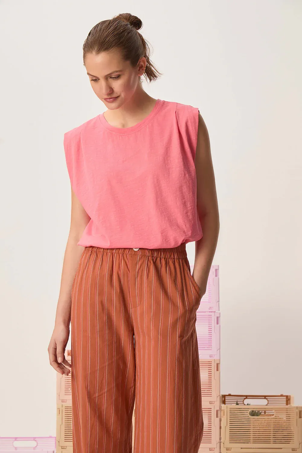 Des petits Hauts top roze