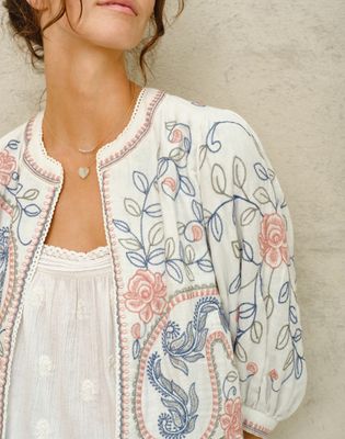 M.A.B.E. Apparel jacket Anvi wit