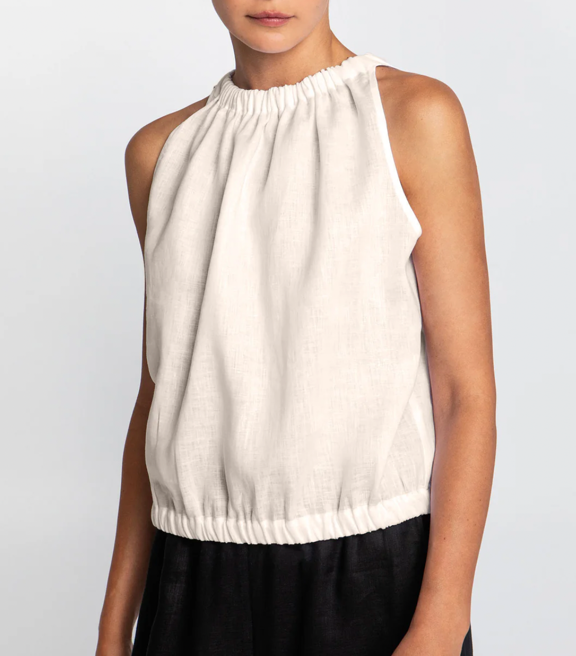 Greek Archaic kori top offwhite 140721