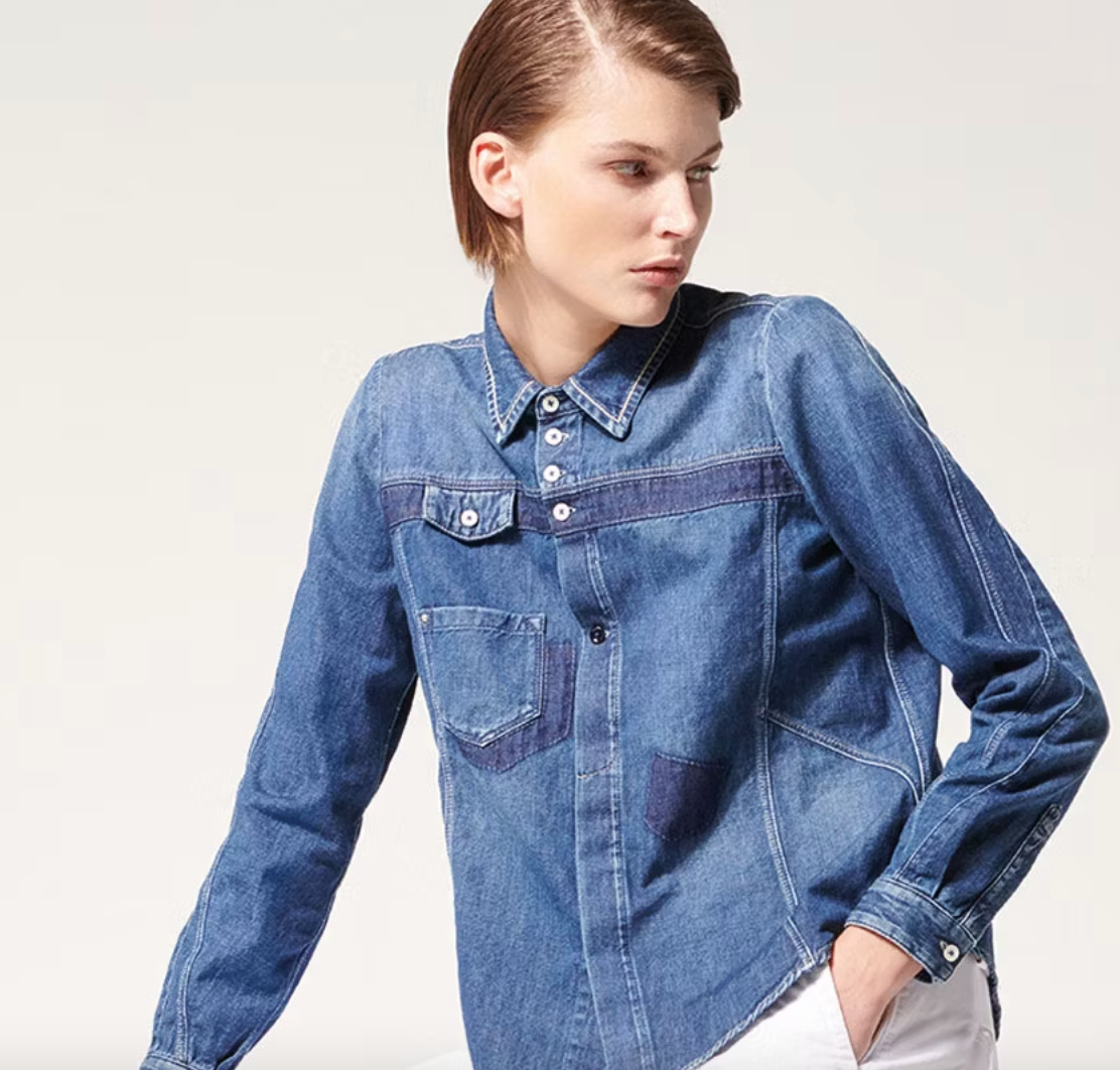 HIGH denim shirt blauw Coincidental