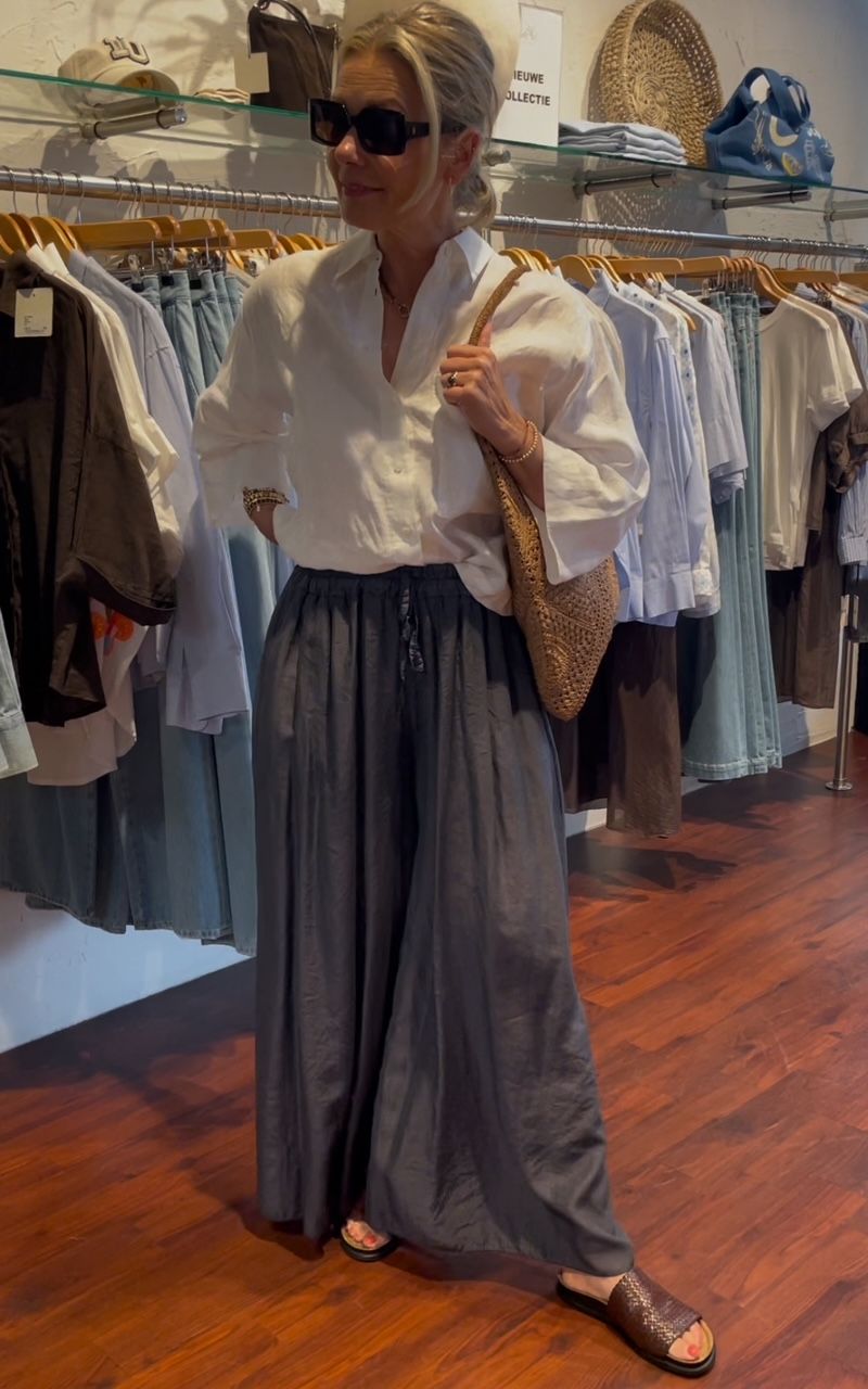 Kèk broek navy