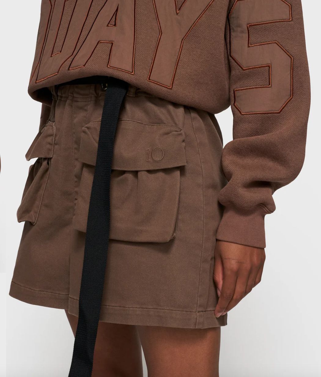 10DAYS utility shorts 20-204-5203 truffle