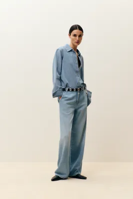 Closed shirt blouse denim C94715-16C-3H light blue