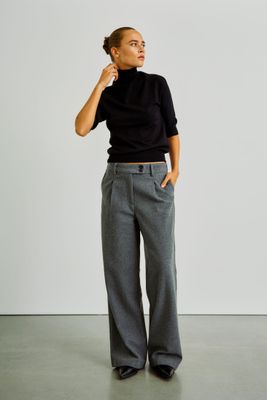 With Black pullover Cassandra