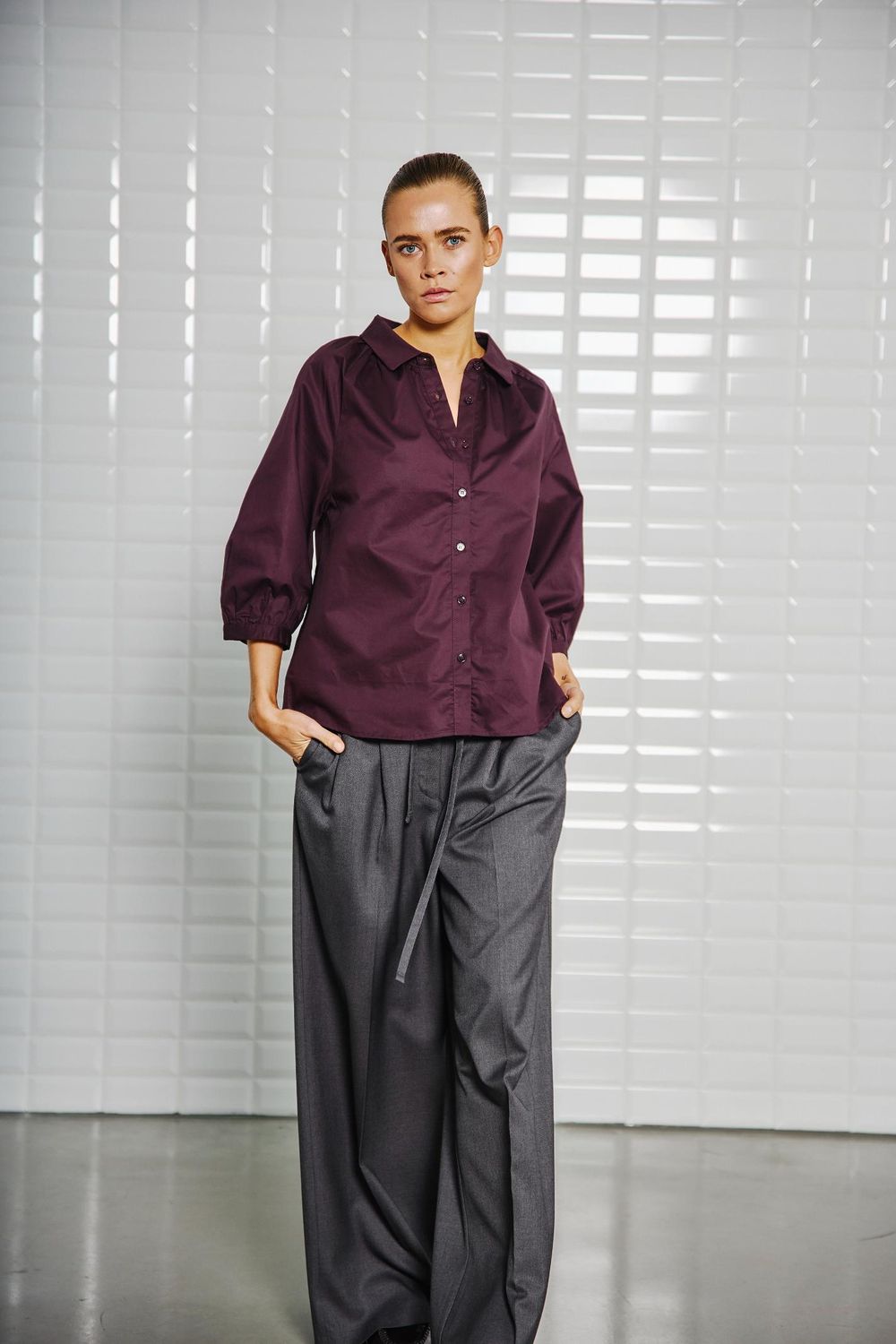 With Black blouse Grazie