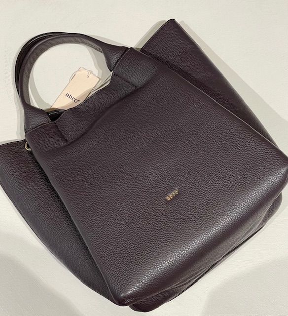 Abro leren tas 032025-48 bruin