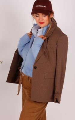 With Black blazer Colette