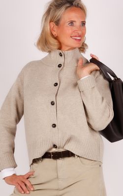 Closed vest C96414-920-22 silt grey