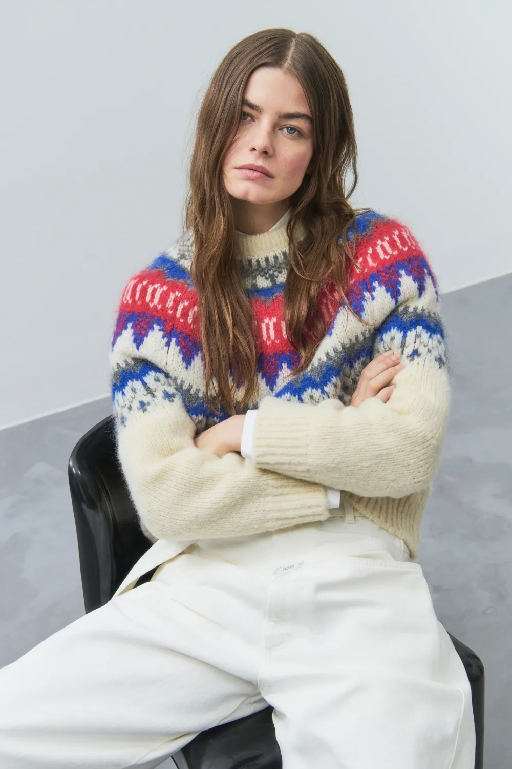 Closed trui C96419-94C-JC ivoor