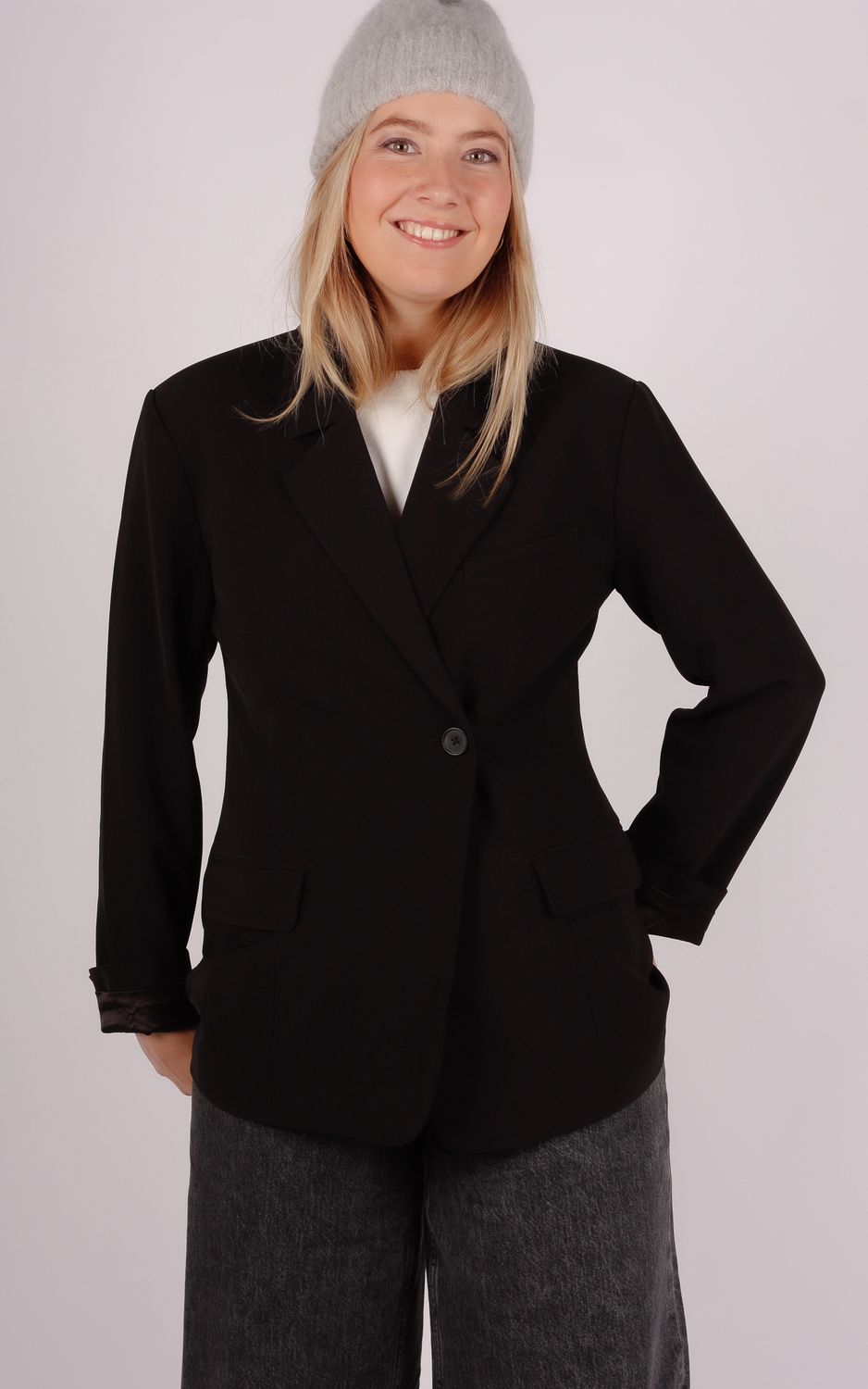 Second Female blazer Fique fitted