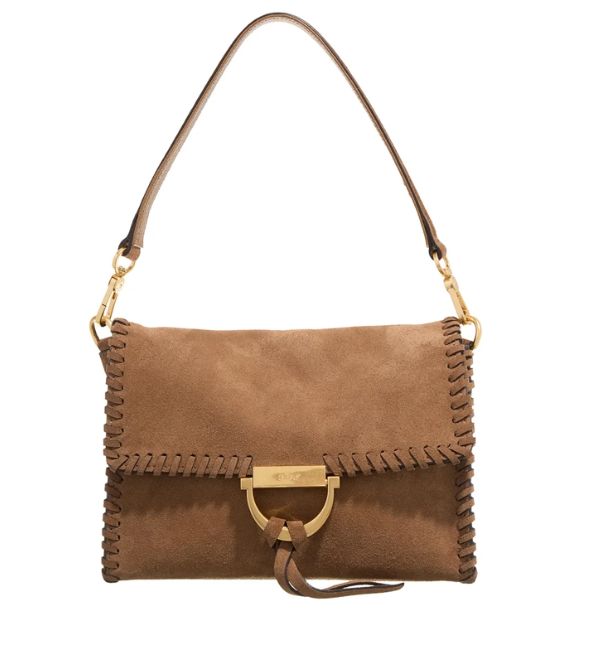 Abro suede tas 031976-33 cognac