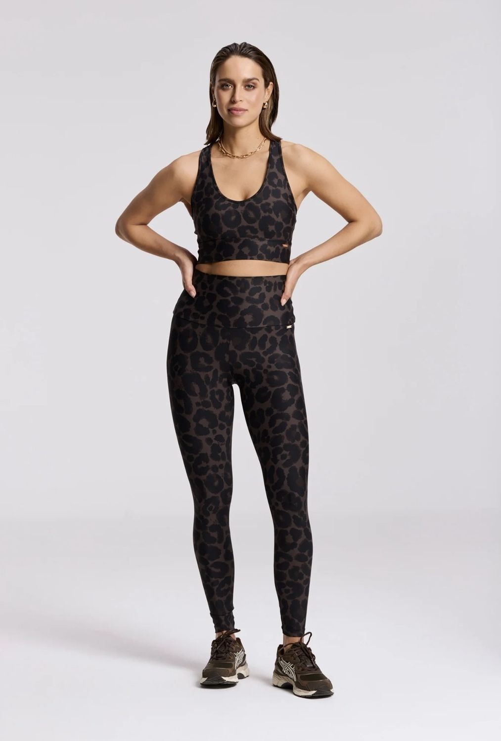Deblon Sports classic legging leopard