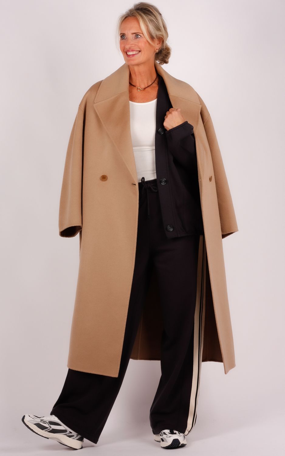 Drykorn mantel 120231 BUDBY_2 10 camel