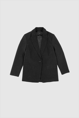 With Black blazer Silja