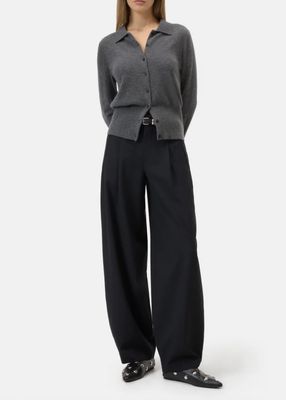 Closed broek Wendlyn C21058-35P-22 zwart