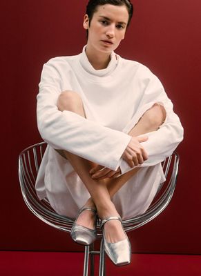 Vagabond Shoemakers ballerina zilver Vagabond Shoemakers ballerina zilver