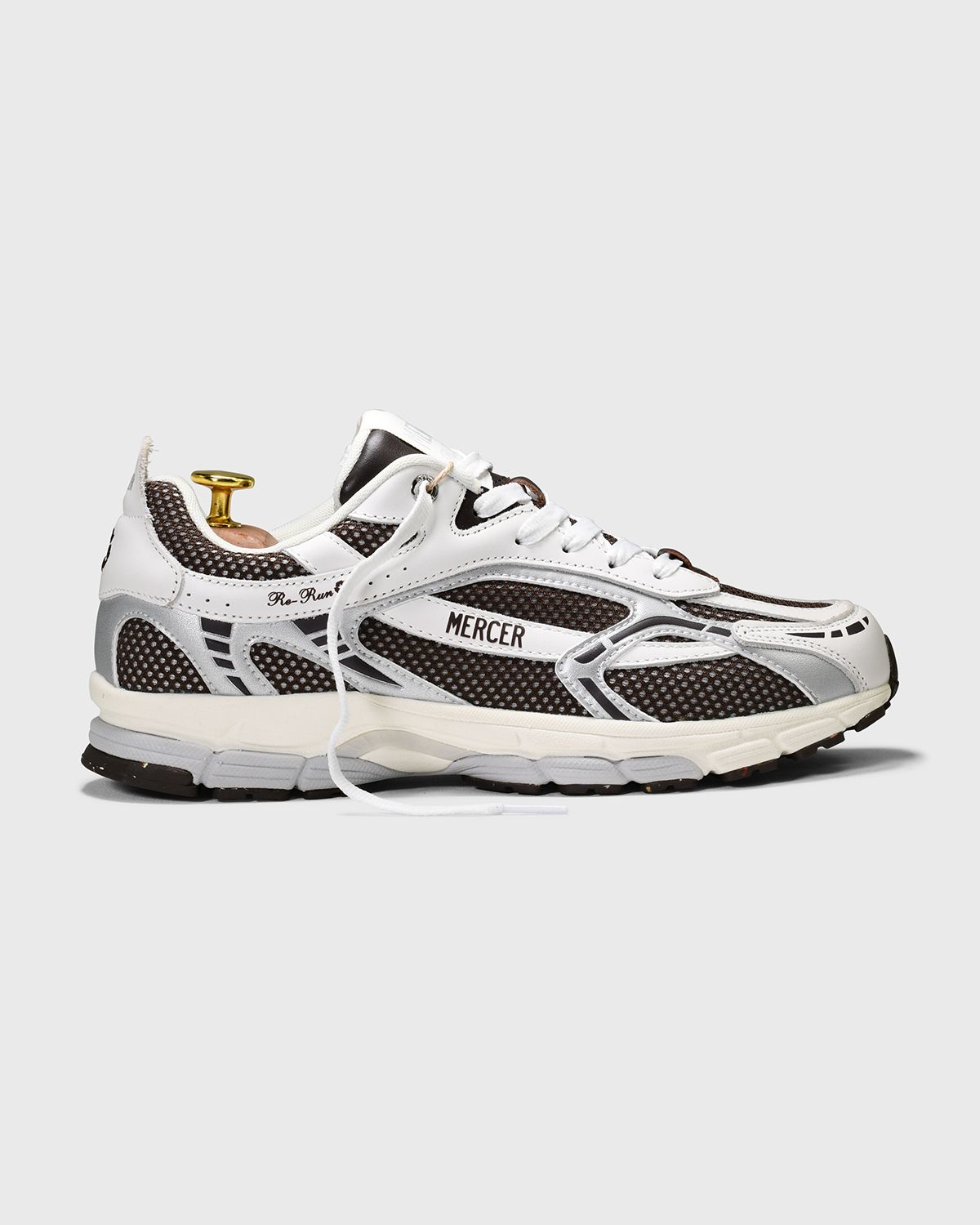 The Mercer brand The re-run white/silver brown