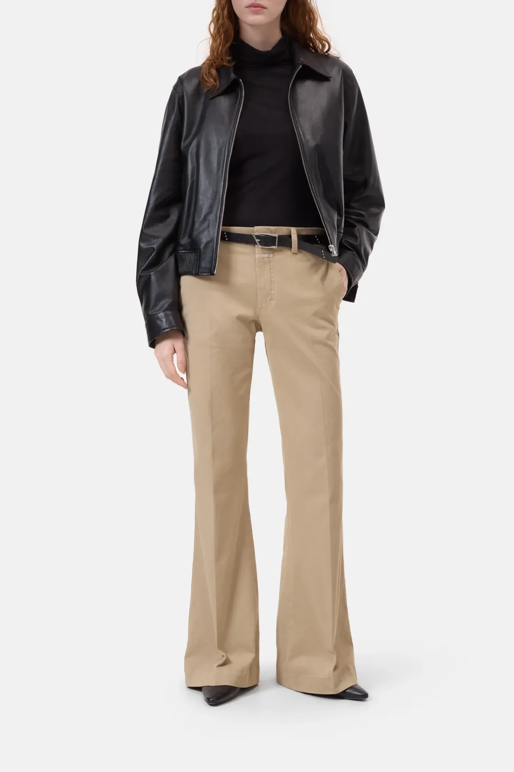 Closed pants Felise C21120-30U-20 urban beige