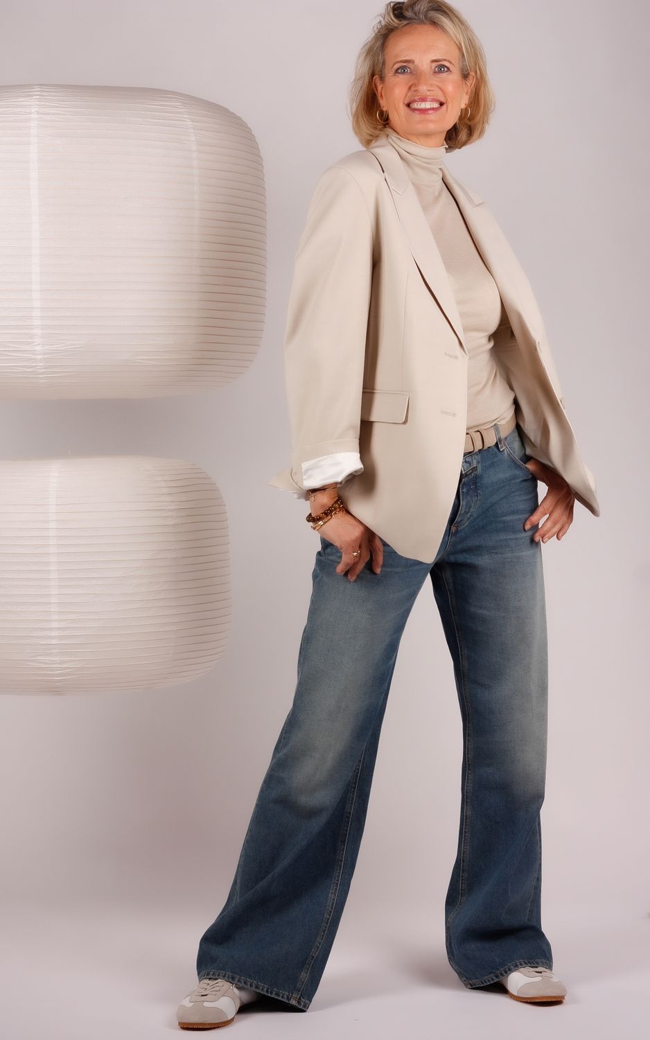 Drykorn longsleeve 520230 ZERAFNE 10 bruin