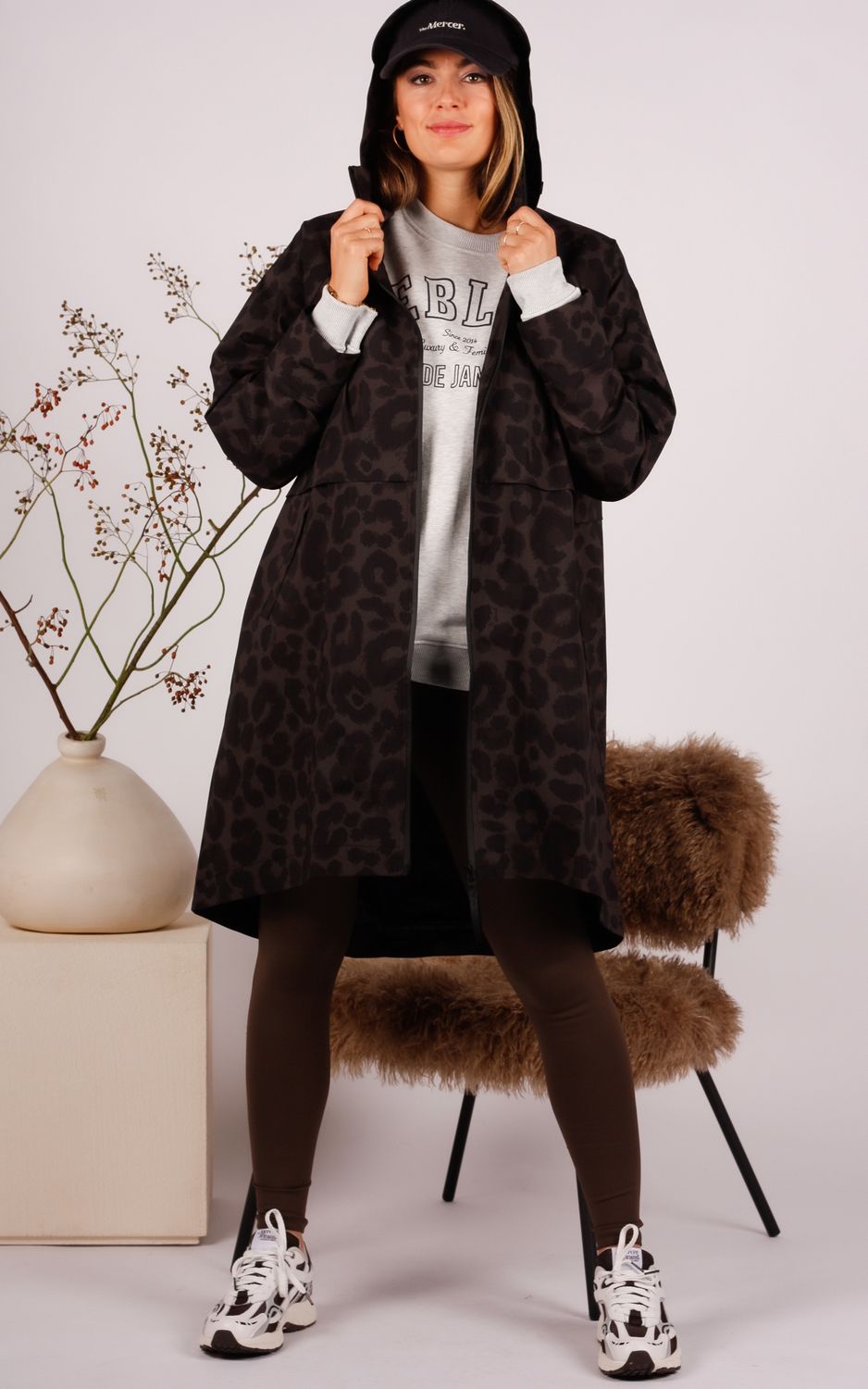 Deblon Sports Regenjas Romy leopard