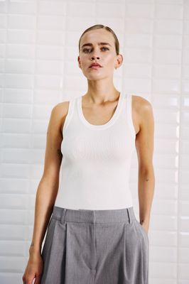 With Black tank top Lewis