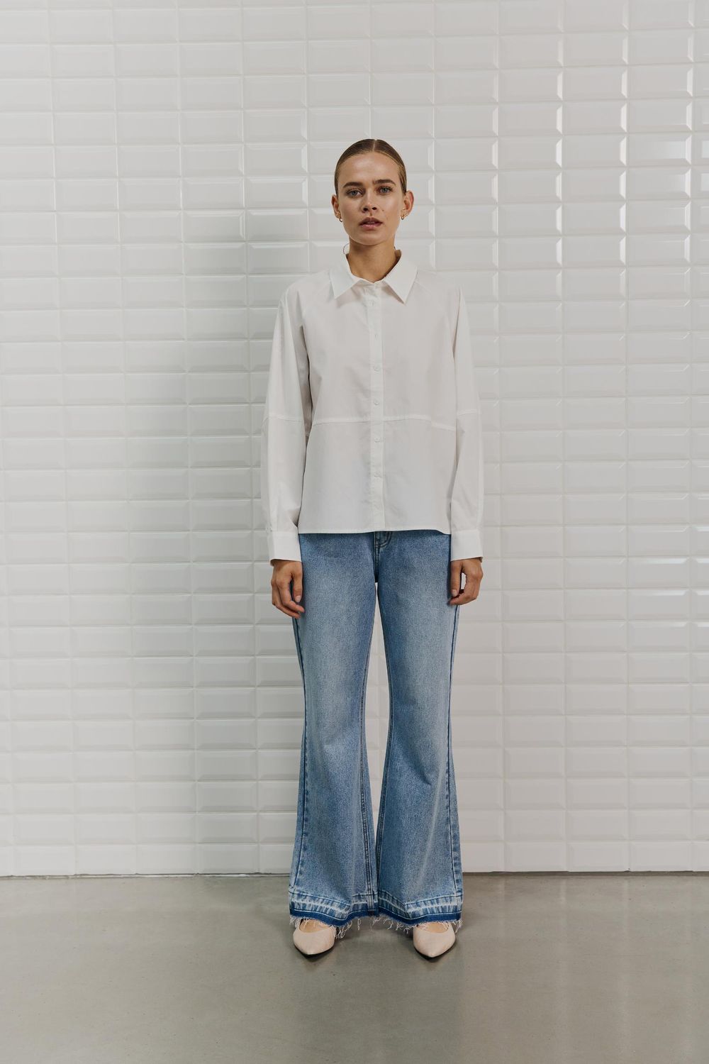 With Black LS shirt Rebecca