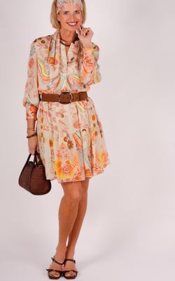 Herzen's jurk 25261-6703 multi colour