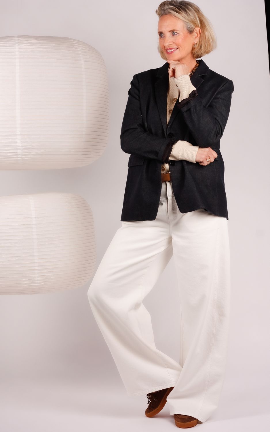 Closed denim blazer C97148-16S-20 dark blue