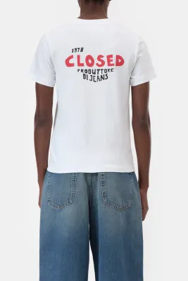 Closed t-shirt C95505-44H-PR wit