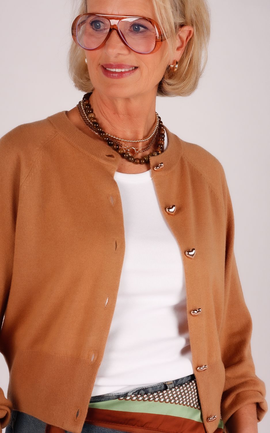 Des petit hauts vest Arbalette camel