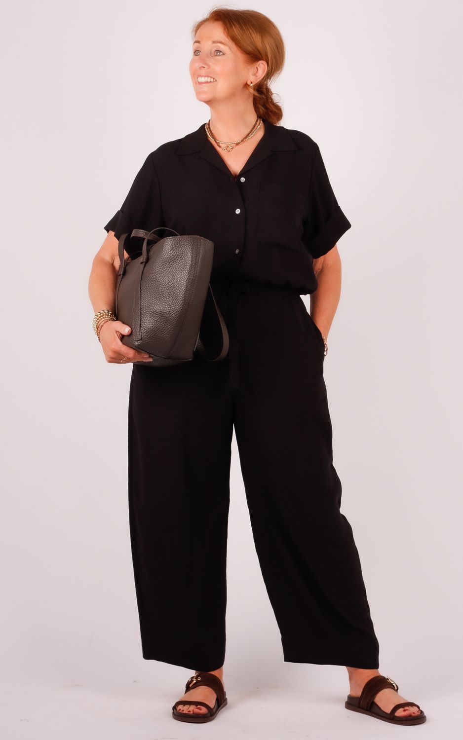 Zenggi pants X05-1031 639 zwart