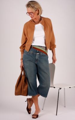 Closed baggy denim shorts C92999-18Q-4T Dark blue