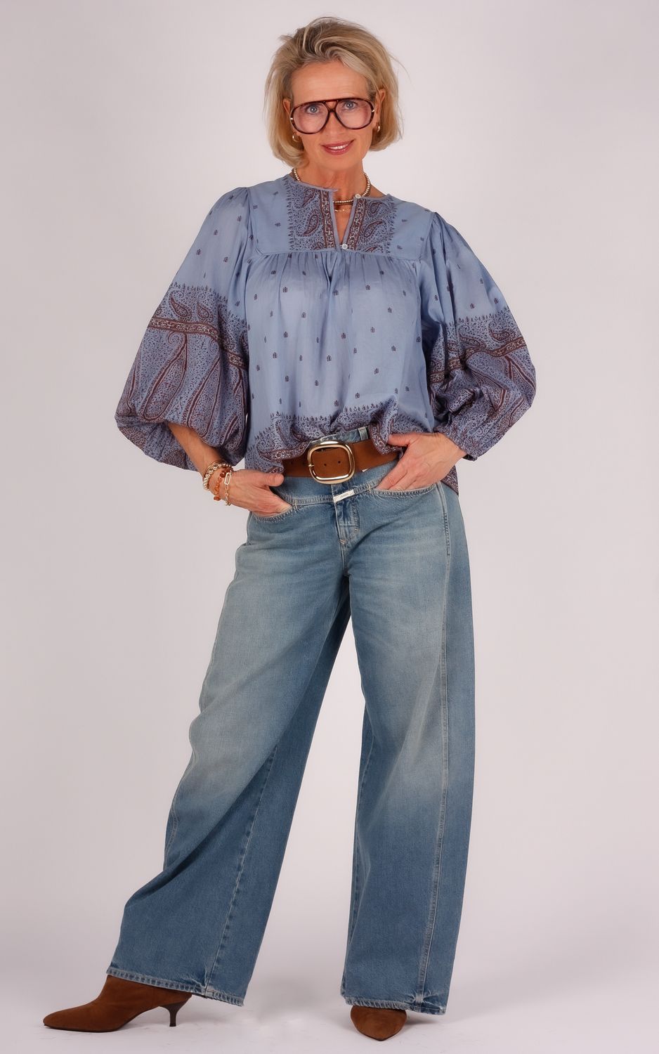 Closed barrel jeans Tori-X C21121-18Q-4E Mid blue