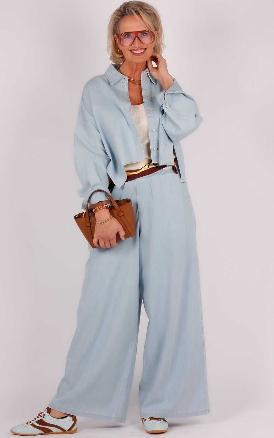 Drykorn broek 260226 CEILING 10 blau