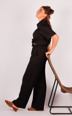 Des Petits Hauts broek Estelle Zwart
