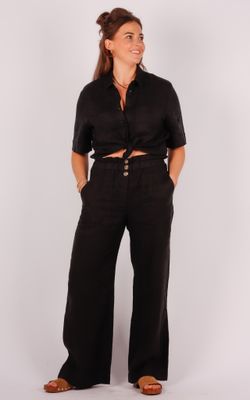 Des Petits Hauts blouse Estonie Zwart
