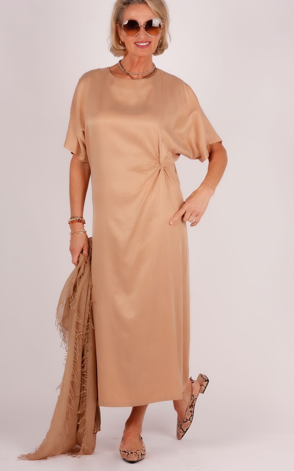 Drykorn jurk 130005 INDAH 10 orange