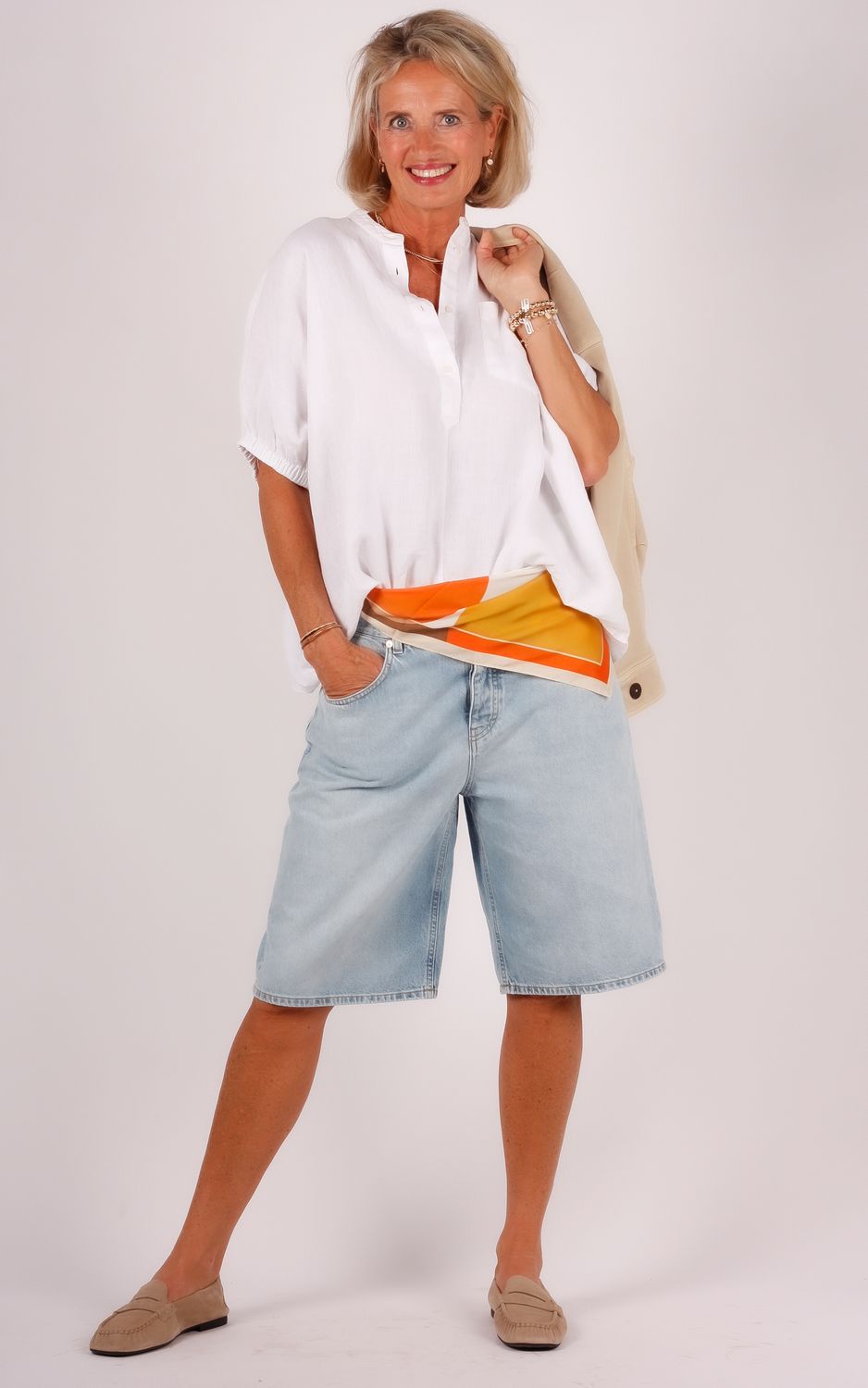 Closed denim shorts Jenica C92189-18S-4M Light blue