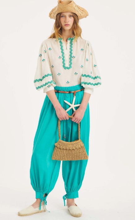 Antik Batik blouse Jeanne ecru