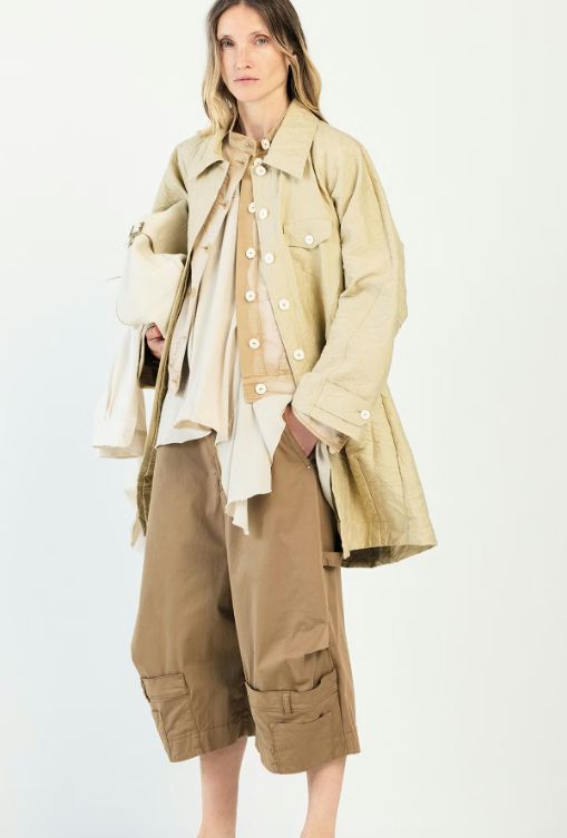 HIGH maxi bermuda S904001 bruin